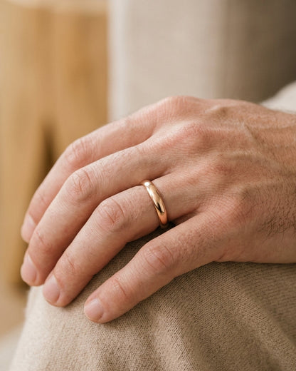 Wedding Ring Band — Luxury Bridal Jewelry Close-up | Generated by Modelize