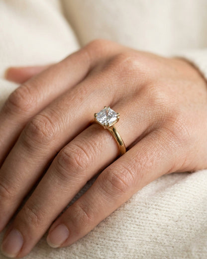 Engagement Ring — Luxury Bridal Jewelry Close-up | Generated by Modelize