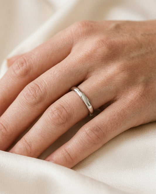 Wedding Ring Band — Luxury Bridal Jewelry Close-up | Generated by Modelize