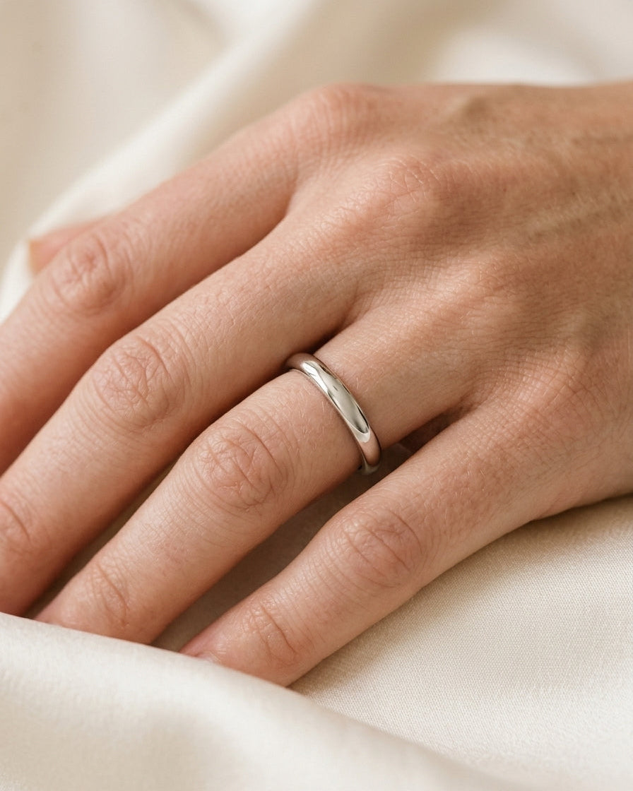 Wedding Ring Band — Luxury Bridal Jewelry Close-up | Generated by Modelize