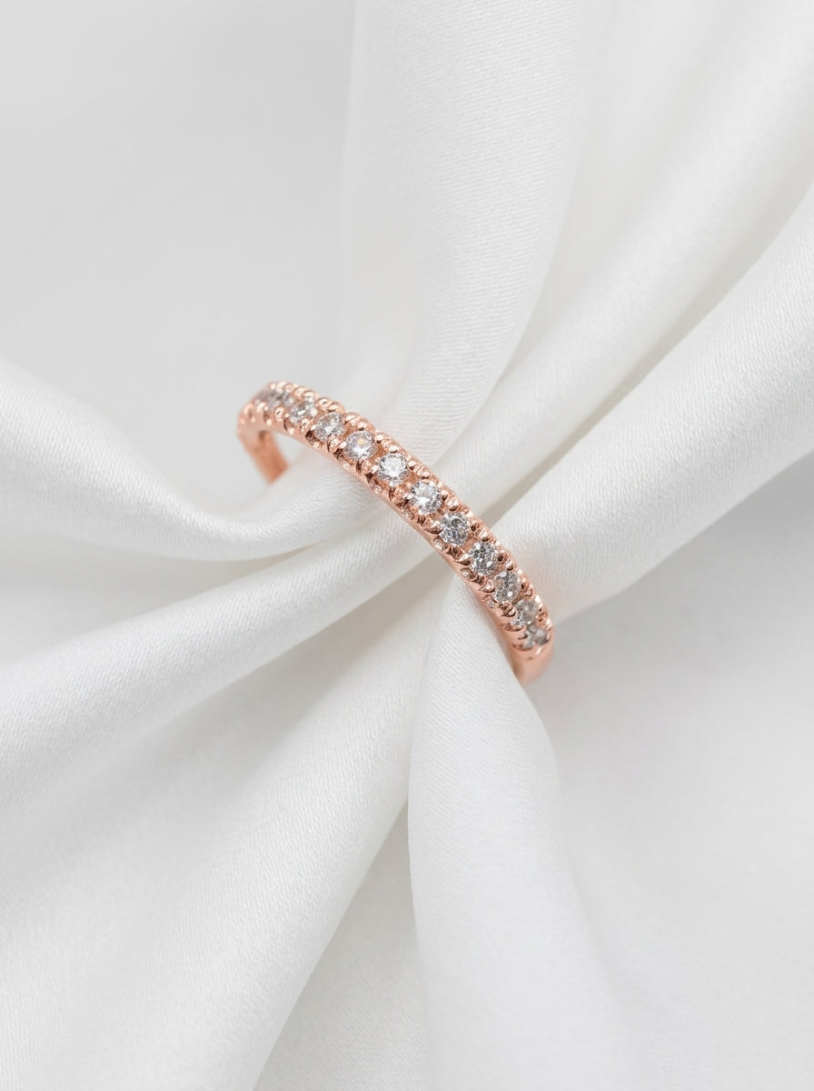 Ring — Minimalist White Cloth Jewelry Set | Generated by Modelize