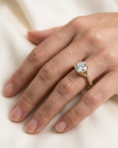 Engagement Ring — Luxury Bridal Jewelry Close-up | Generated by Modelize