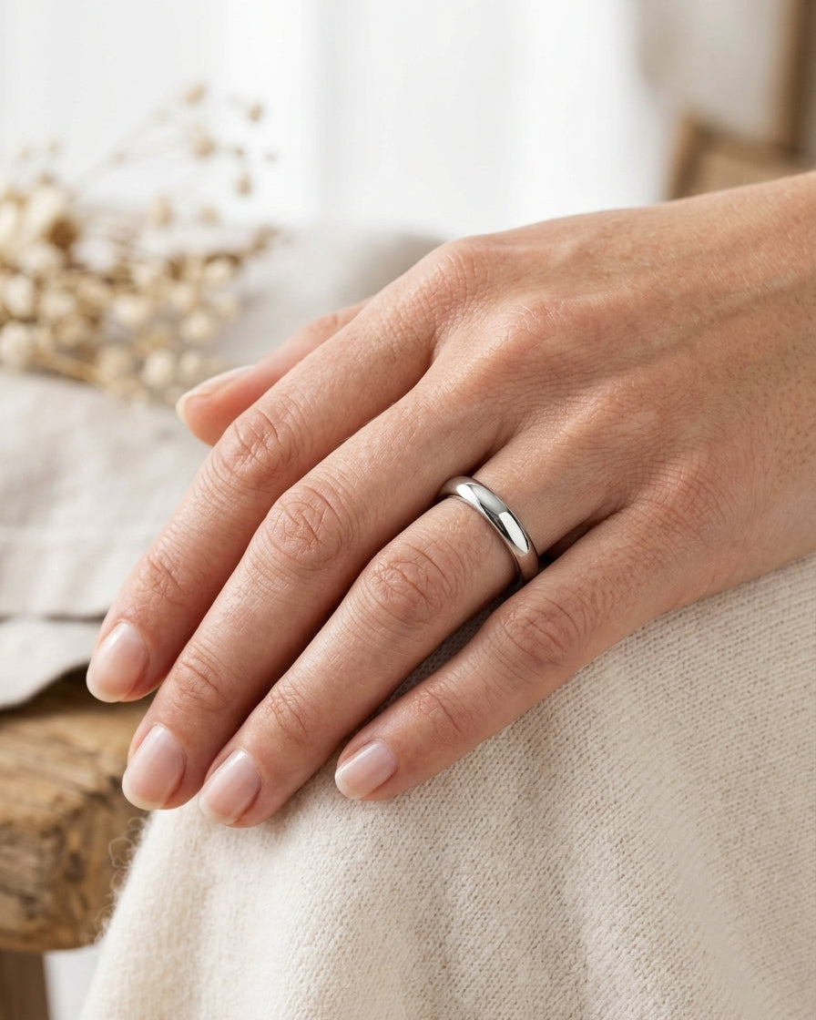 Wedding Band — Luxury Bridal Jewelry Close-up | Generated by Modelize