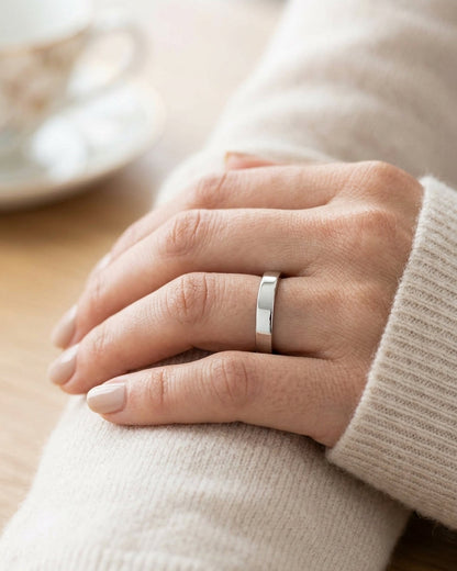 Wedding Ring Band — Luxury Bridal Jewelry Close-up | Generated by Modelize