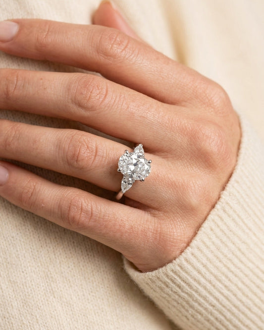 Engagement Ring — Luxury Bridal Jewelry Close-up | Generated by Modelize