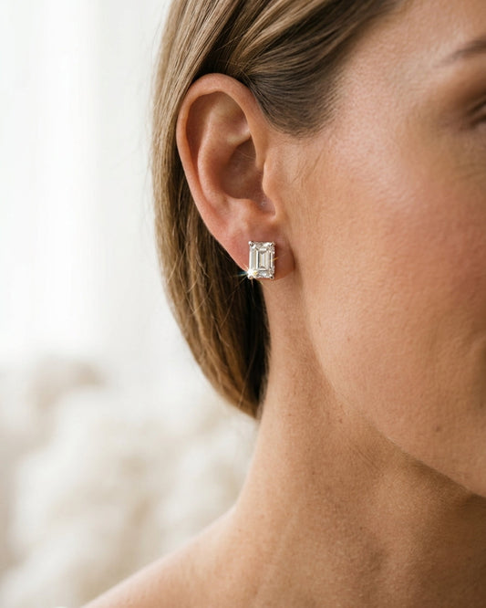 Earrings — Luxury Bridal Jewelry Close-up | Generated by Modelize