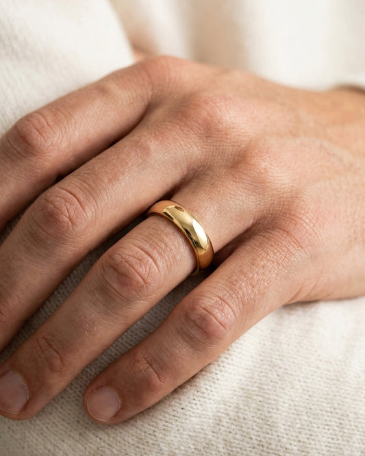 Wedding Ring Band — Luxury Bridal Jewelry Close-up | Generated by Modelize
