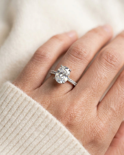 Engagement Ring — Luxury Bridal Jewelry Close-up | Generated by Modelize