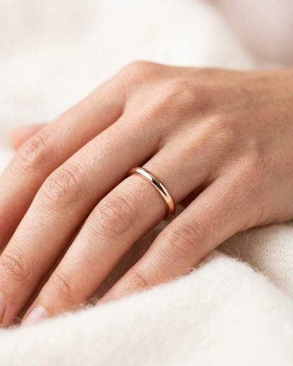 Wedding Ring Band — Luxury Bridal Jewelry Close-up | Generated by Modelize