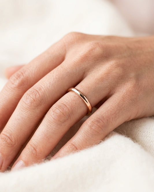 Wedding Ring Band — Luxury Bridal Jewelry Close-up | Generated by Modelize