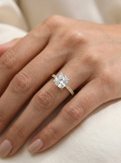 Engagement Ring — Luxury Bridal Jewelry Close-up | Generated by Modelize