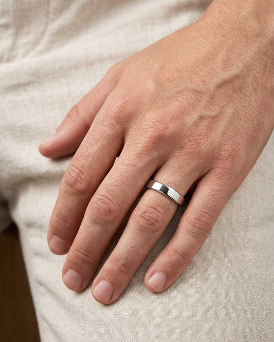 Wedding Ring Band — Luxury Bridal Jewelry Close-up | Generated by Modelize