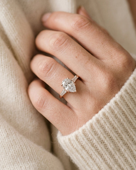 Engagement Ring — Luxury Bridal Jewelry Close-up | Generated by Modelize