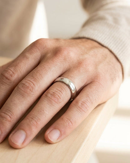 Wedding Ring Band — Luxury Bridal Jewelry Close-up | Generated by Modelize
