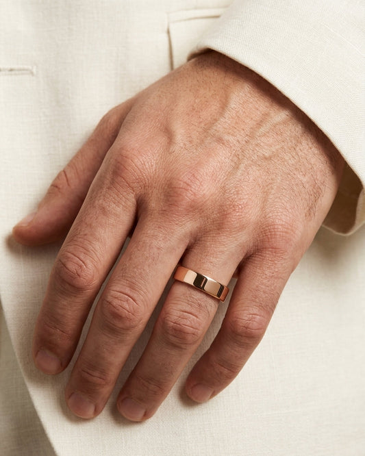 Wedding ring band — Luxury Bridal Jewelry Close-up | Generated by Modelize