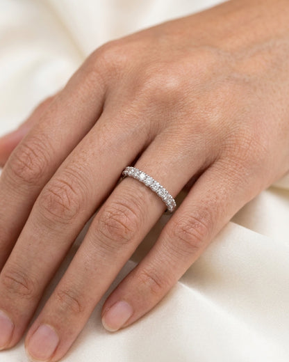 Eternity band — Luxury Bridal Jewelry Close-up | Generated by Modelize