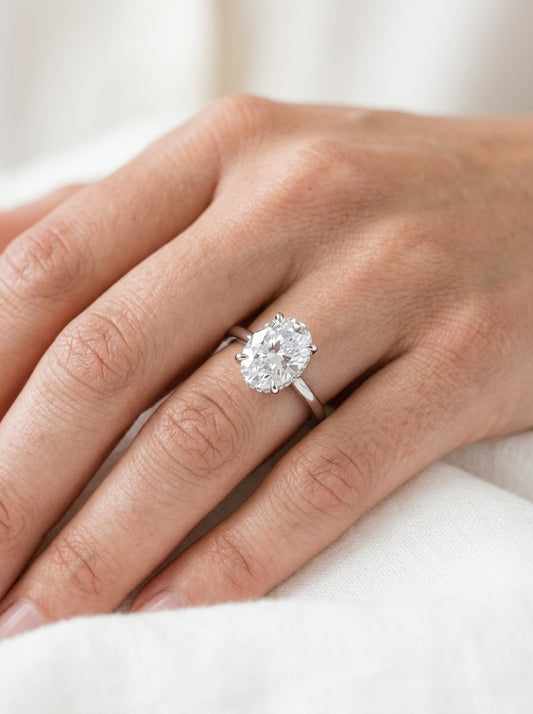 Engagement Ring — Luxury Bridal Jewelry Close-up | Generated by Modelize