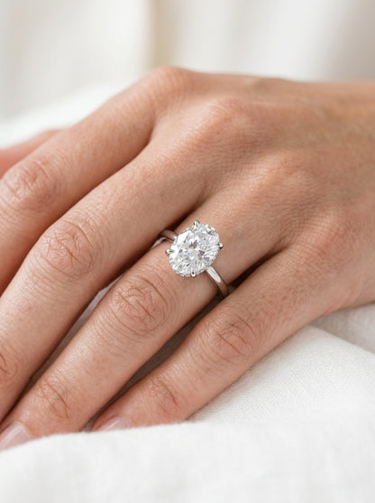Engagement Ring — Luxury Bridal Jewelry Close-up | Generated by Modelize