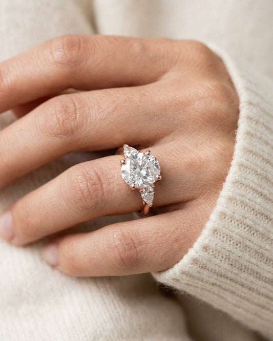 Engagement Ring — Luxury Bridal Jewelry Close-up | Generated by Modelize