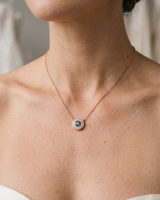 Necklace — Luxury Bridal Jewelry Close-up | Generated by Modelize