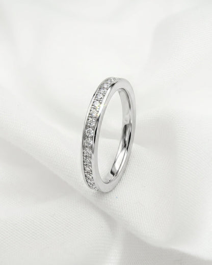 Eternity Band Ring — Product shot | Generated by Modelize