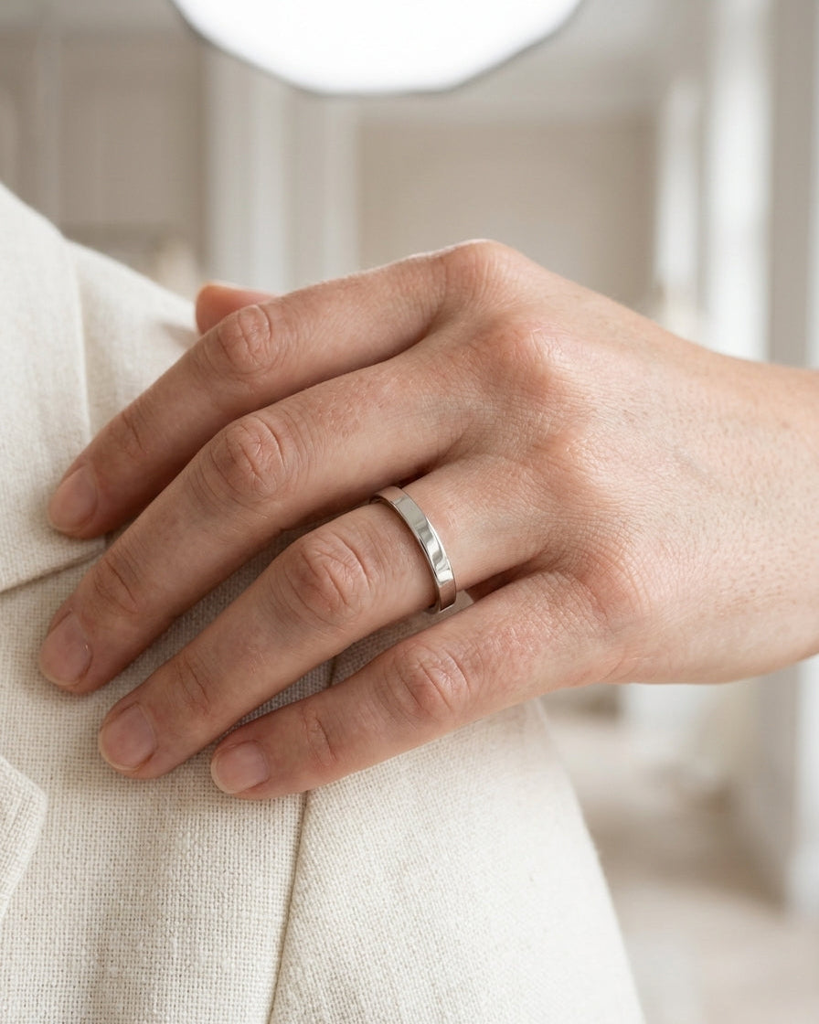 Wedding Band — Luxury Bridal Jewelry Close-up | Generated by Modelize