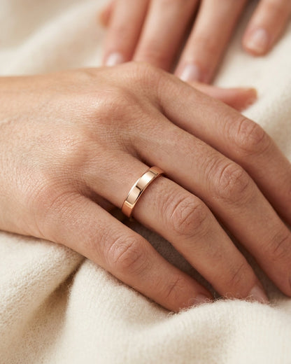 Wedding Ring Band — Luxury Bridal Jewelry Close-up | Generated by Modelize