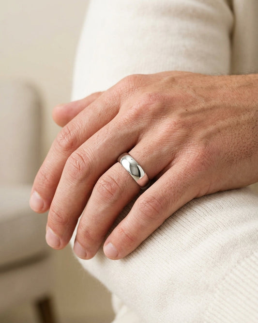 Wedding Ring Band — Luxury Bridal Jewelry Close-up | Generated by Modelize