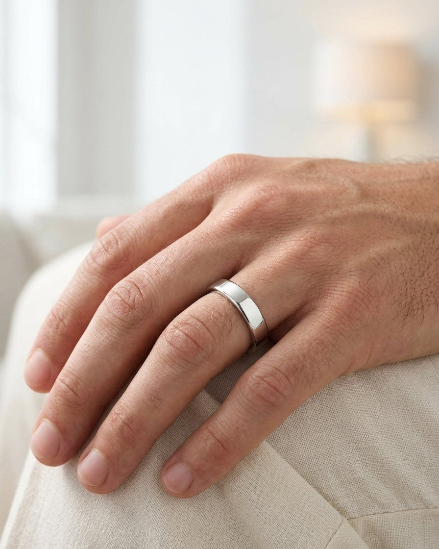 Wedding Band — Luxury Bridal Jewelry Close-up | Generated by Modelize