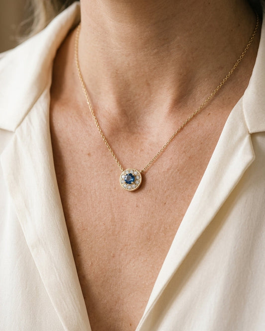 Necklace — Luxury Bridal Jewelry Close-up | Generated by Modelize