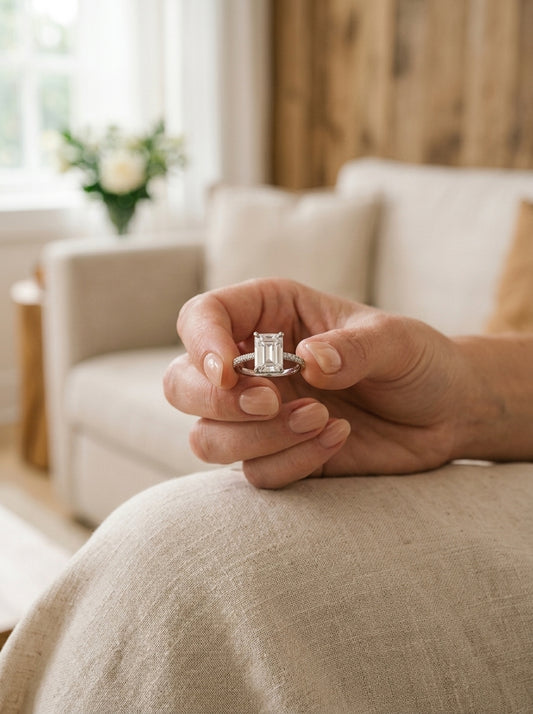 Engagement Ring — Luxury Bridal Jewelry Close-up | Generated by Modelize