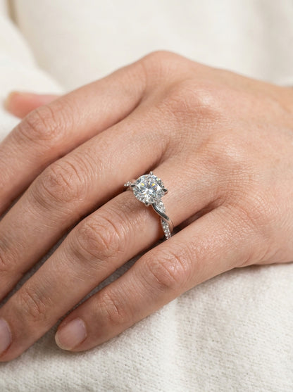 Engagement Ring — Luxury Bridal Jewelry Close-up | Generated by Modelize