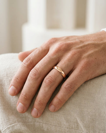 Wedding Ring Band — Luxury Bridal Jewelry Close-up | Generated by Modelize