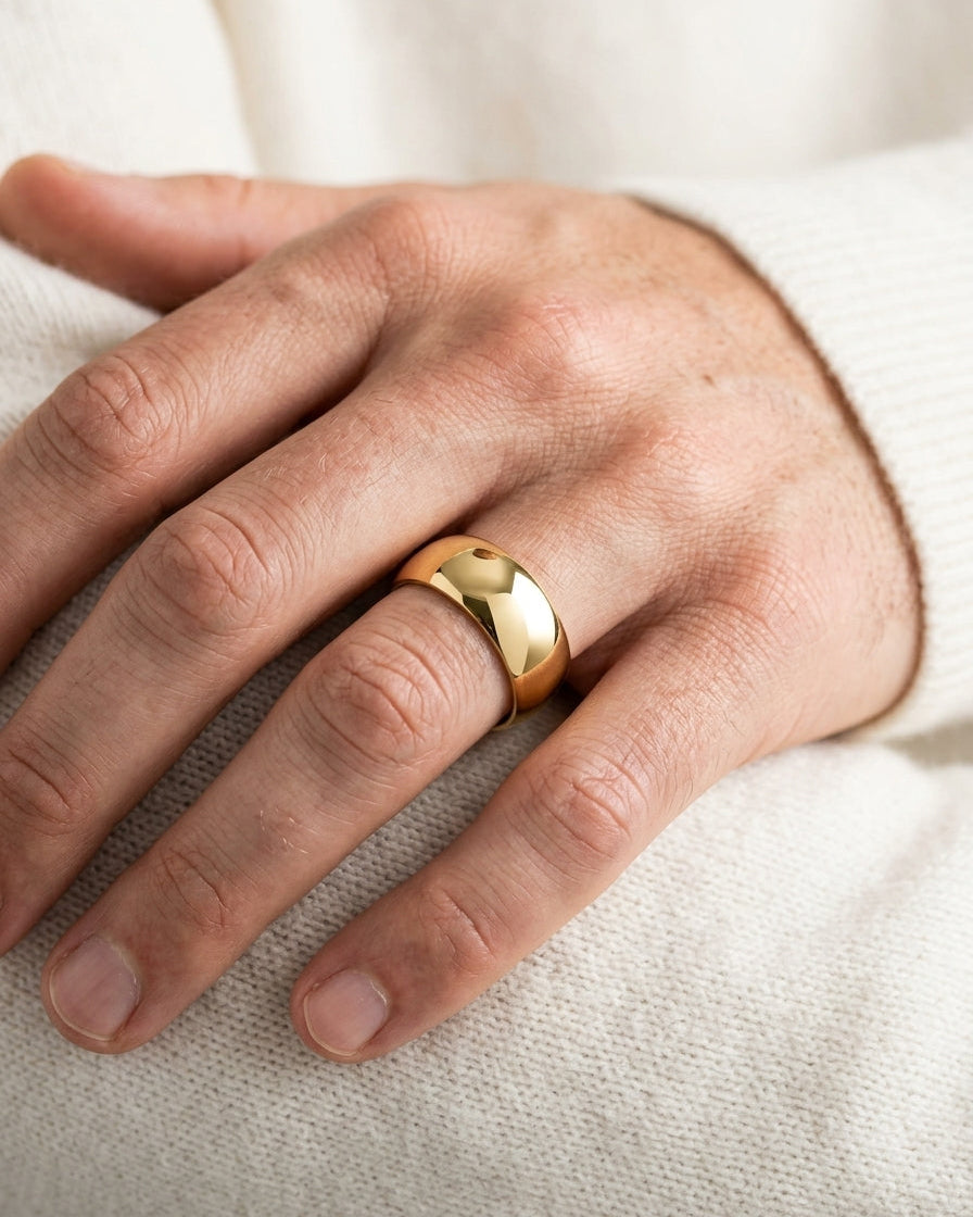 Wedding Ring Band — Luxury Bridal Jewelry Close-up | Generated by Modelize