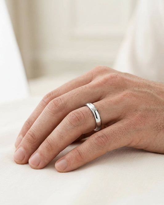 Wedding Ring Band — Luxury Bridal Jewelry Close-up | Generated by Modelize
