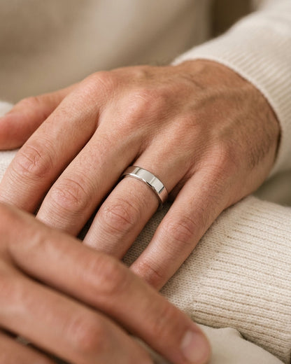 Wedding Ring Band — Luxury Bridal Jewelry Close-up | Generated by Modelize