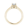 Oval Yellow Gold Lab Grown Diamond Solitaire - Lester & Brown