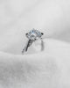 Round 18K White Gold Lab Grown Diamond Set Shoulders - Lester & Brown